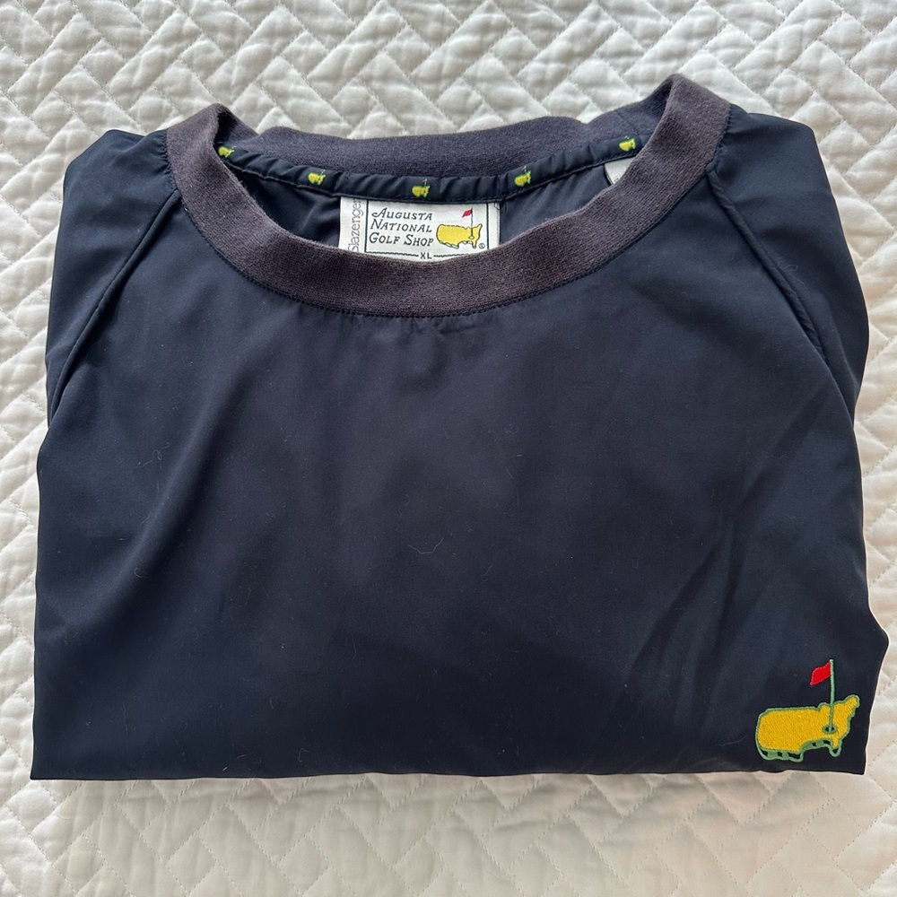Authentic Augusta National Masters Windbreaker with logo and “Masters” on sleeve